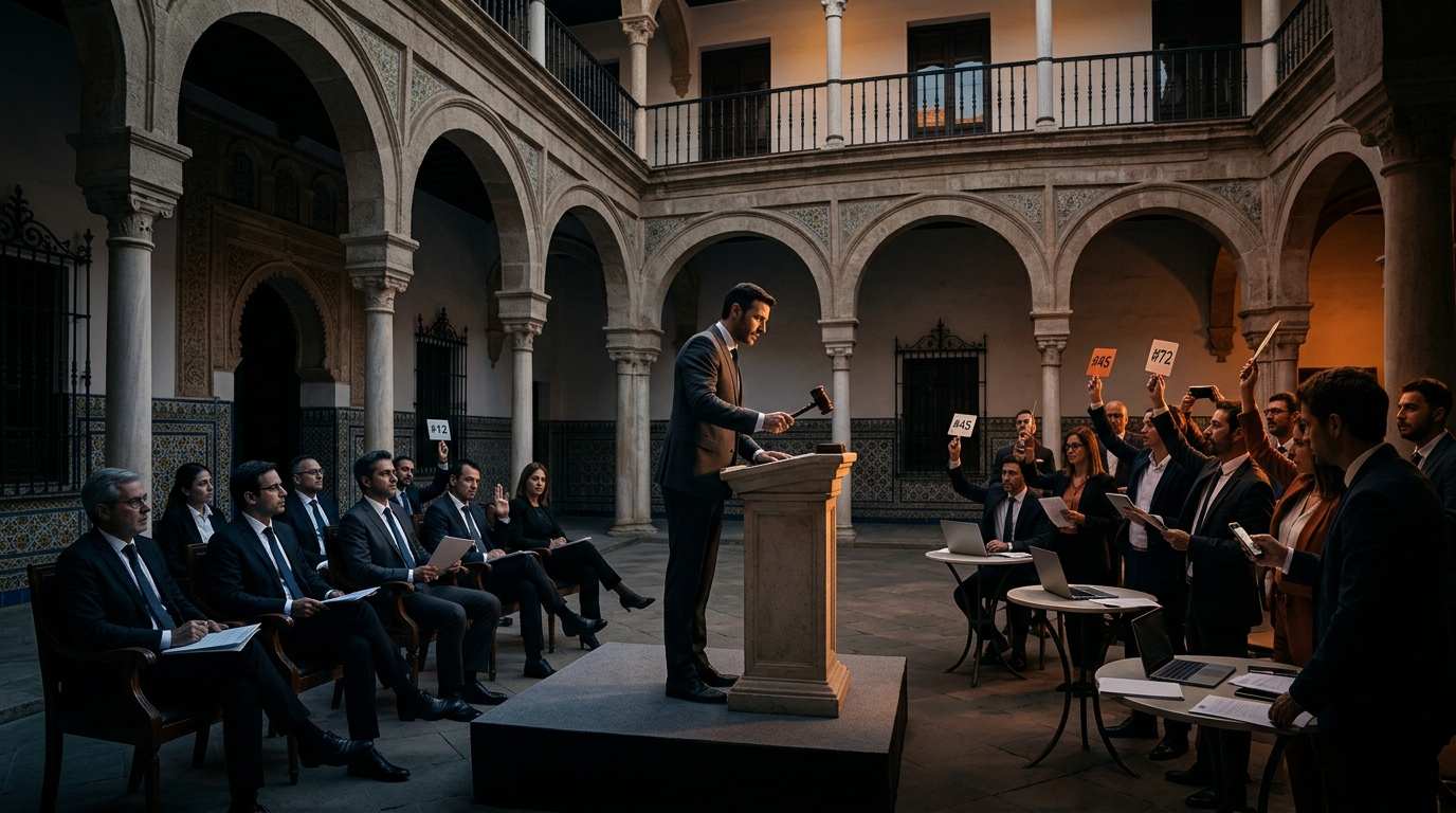Subasta judicial vs subasta administrativa